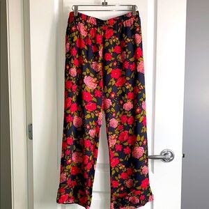 Saltwater Luxe Flower Print Cuffed Pant